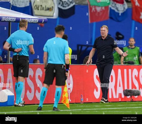 Lipsia Germania Giugno Ronald Koeman Capo Allenatore Dei