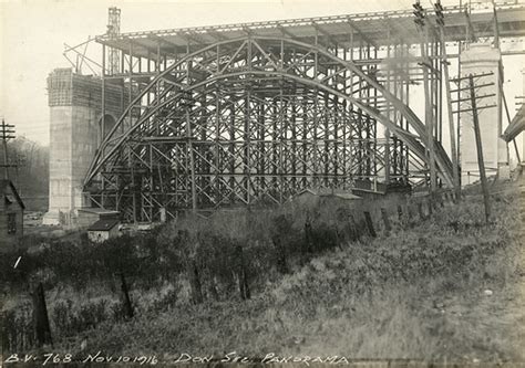 Bloor Viaduct Notes Don Sec Panorama Bloor Street Viaduc Flickr