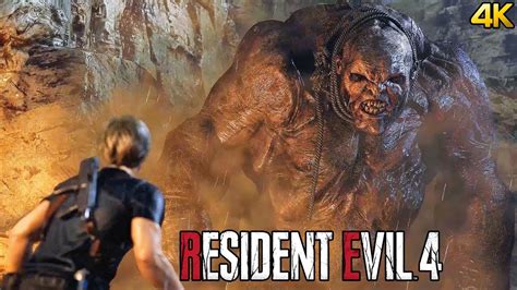 EL GIGANTE BOSS FIGHT Resident Evil 4 Remake Gameplay 4 Let S Play