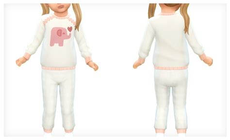 Noah Set Powluna Sims 4 Toddler Sims 4 Cc Kids Clothing Sims 4