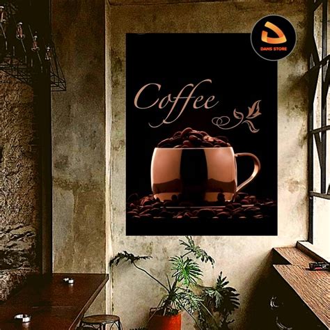 Jual Poster Kayu Cafe Resto Hiasan Dinding Warkop dan Resto CF33 ...