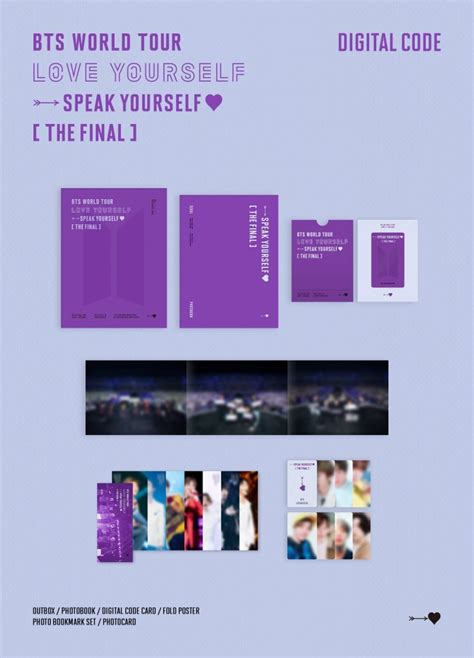 Bts World Tour Love Yourself Speak Yourself The Final Digital Code