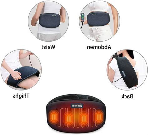 Cordless Heating Pad Lower Back Brace Lumbar Support