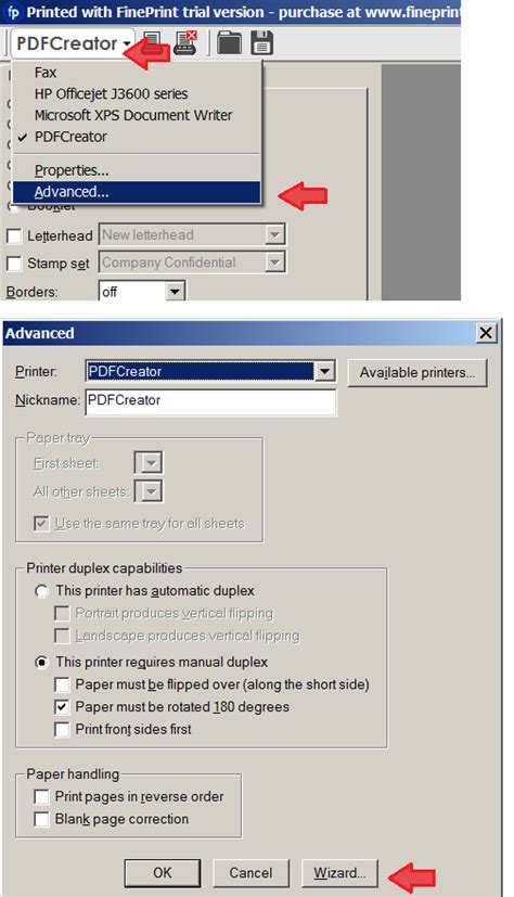 How To Reset Duplex Settings For My Printers In Fineprint Super User