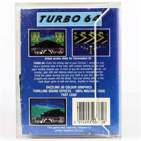 Turbo 64 C64 Cassette Wts Retro Køb Spillet Her