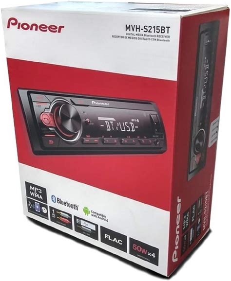 Pioneer Mvh S Bt Est Reo Solo Din Bluetooth En El Salpicadero Usb Mp