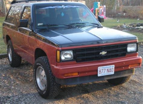 1990 Chevrolet S 10 Blazer Information And Photos Momentcar