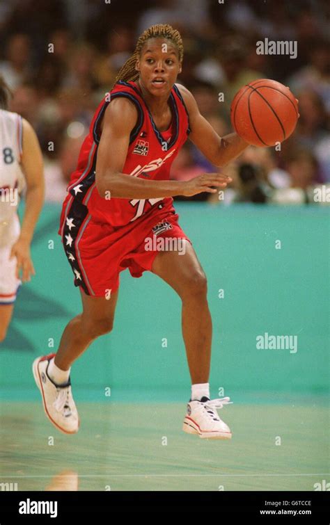 29 Jul 96 Atlanta Olympic Games Basketball Usa Korea Nikki Hi Res Stock