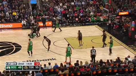 Pascal Siakam with a dunk vs the Boston Celtics