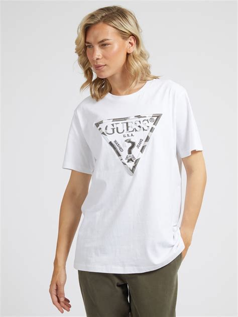 Guess® Triangle Logo T Shirt