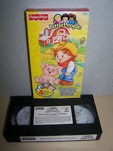 Fisher Price Little People VHS Discovering Animals at the Farm 4 Story ...