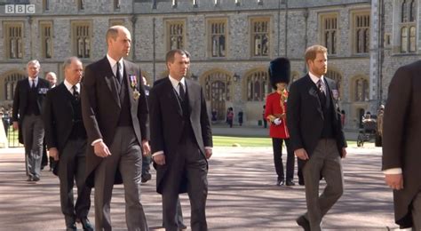 Prince Philip Funeral: Prince Harry, Prince William Walk Behind Coffin