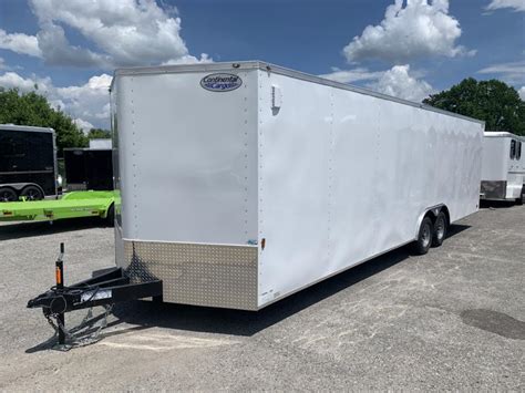 2023 Continental Cargo 8 5 X 28 TA Car Racing Trailer Car Trailers