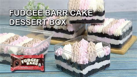 Fudgee Barr Cake Dessert Box Try This No Bake Chocolate Cake With