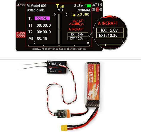 Radiolink At Ii Channels Rc Transmitter And Receiver Lk Tronics