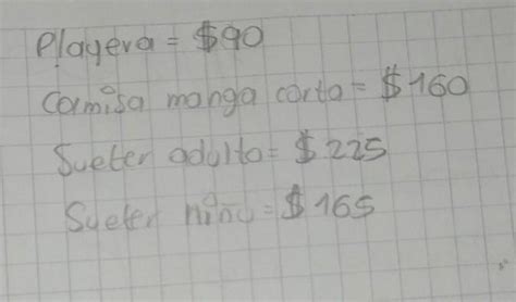 En las tiendas de ropa es común que haya descuentos calcula el precio