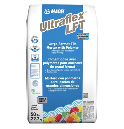 MAPEI ULTRAFLEX LFT GREY 50LB Your One Stop Shop For Renovations