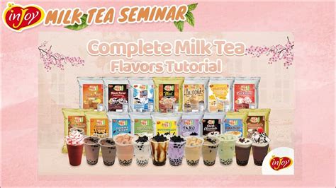 Milk Tea Tutorial Recipes All Flavors Youtube