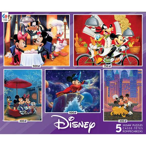 Disney: 5 in 1 Jigsaw Puzzle Collection | Jigsaws | Puzzle Master Inc