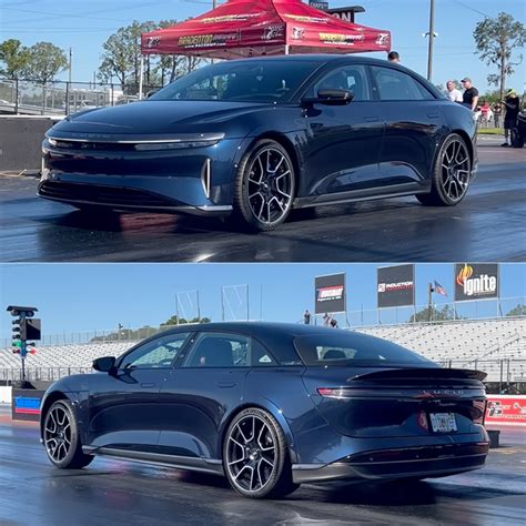 Lucid Air Sapphire Completes Quarter Mile In Seconds Becomes