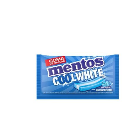 Mentos Cool White Peppermint 3l Display 12750 G Dp 15 X 85g