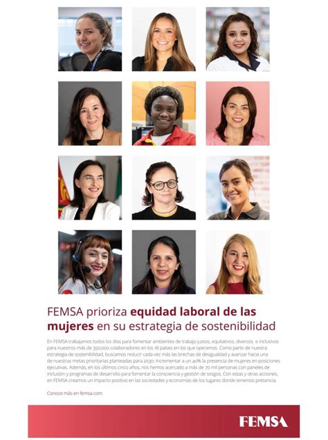 Femsa Prioriza Equidad Laboral De Las Mujeres En Su Estrategia De