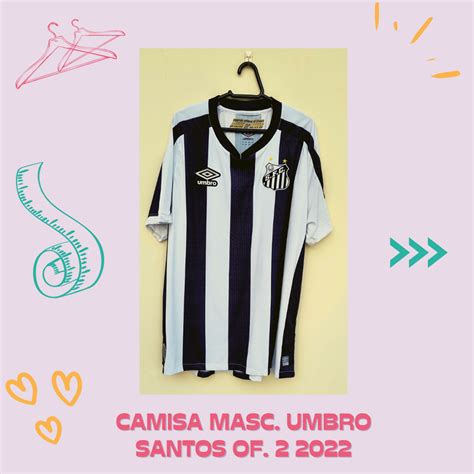 Camisa Masc Umbro Santos Of 2 2022 Camisa Masculina Umbro Nunca