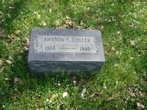 Amanda Elizabeth Mande Ziegler 1868 1949 Mémorial Find a Grave