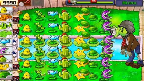 Plants Vs Zombies Adventure Pool Level 1 2 Plants Vs All Out