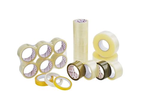 Clear Carton Sealing Packing Tape Mm X M Hotmelt Bopp Packing Tape