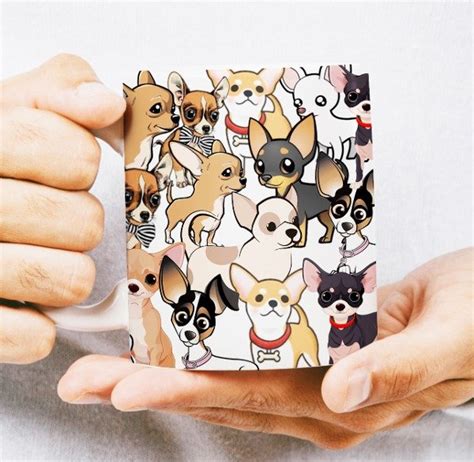 Plantilla Tazas Perros Chihuahua Perritos Dise Os Para Sublimar