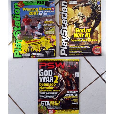 Kit Revistas Detonados De God Of War I E Ii Gta Vice City