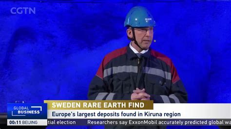 Europes Largest Deposit Of Rare Earth Metals Discovered In Sweden Cgtn