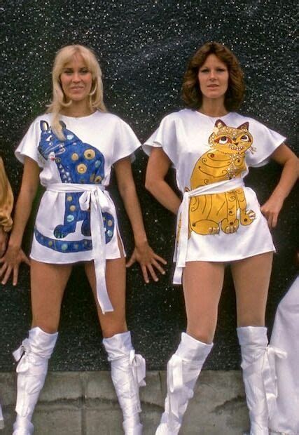 Pin By Rick Goodheart On Abba Abba Costumes Abba Outfits Abba Cat Dress