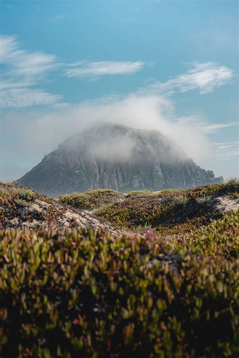 Landscape Nature Clouds Mountain Vertex Top Vegetation Hd Phone