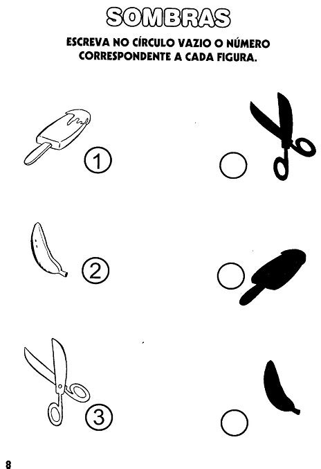 30 Atividades Com Sombras E Silhuetas Para Imprimir Online Cursos