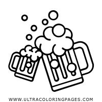 Dibujo De Cervezas Para Colorear Ultra Coloring Pages