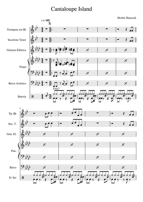 Cantaloupe Island Arr Miguel Gromicho By Herbie Hancock Sheet Music