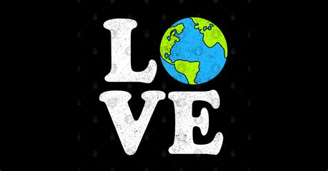 Love Earth Day 2021 Environment Love Earth Sticker Teepublic