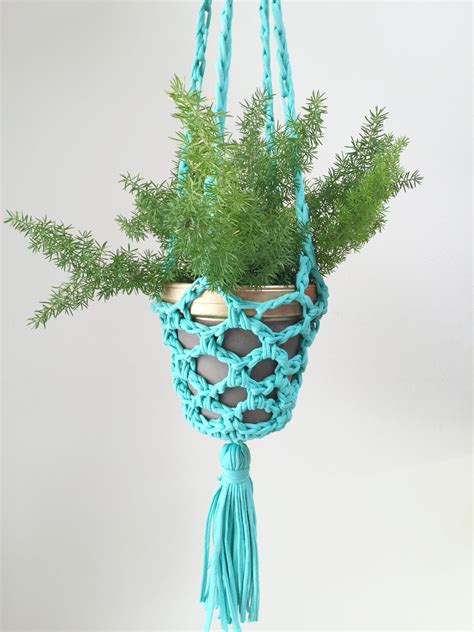 Plant Happy Crochet Planter Hanger Vickie Howell