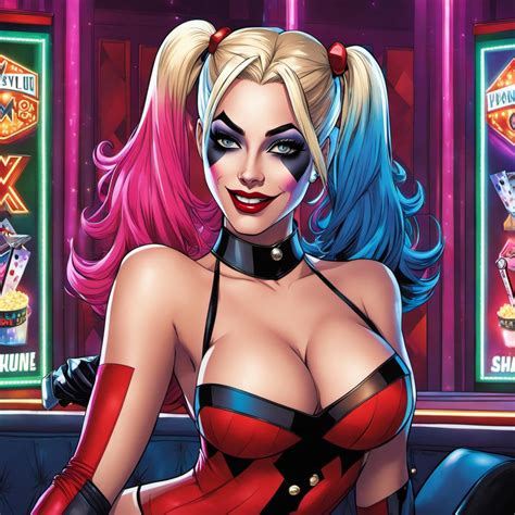 Sexy Harley Quinn In A Strip Club By Jonathanp76mtl On Deviantart