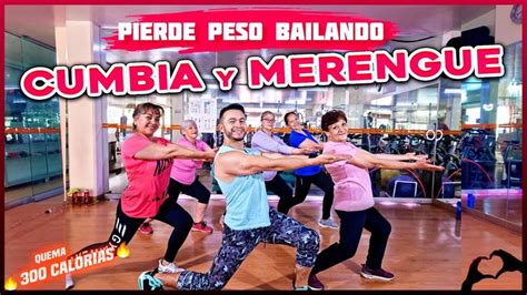 Cardio Bailando Cumbia Y Merengue Zumba Quema Grasa Tercera Edad