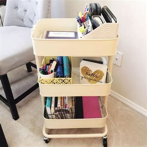 Eleven 3-tier cart ideas to keep you organized - Tabitha Dumas