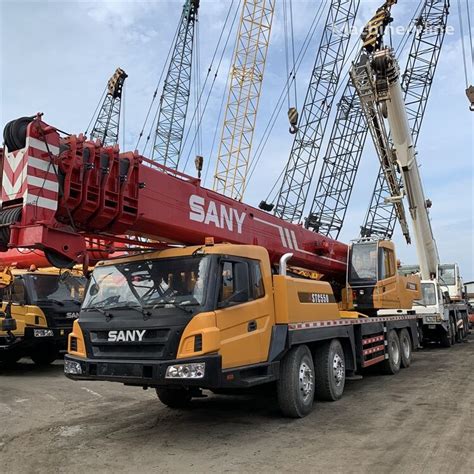 Sany Stc Stc Truck Crane Sany Ton Ton Mobile Crane For Sale