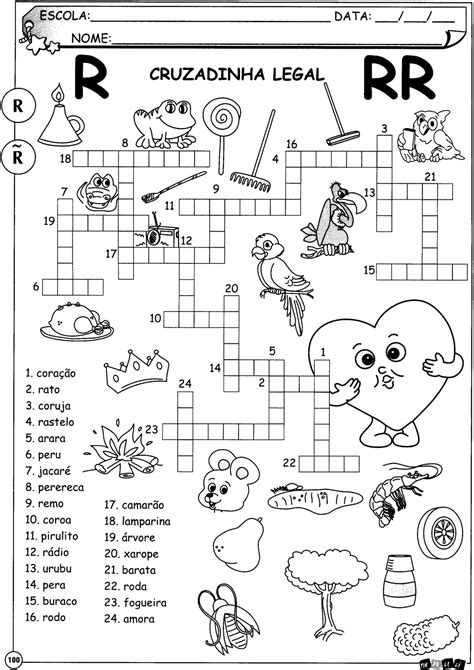 Atividades R E Rr Para Alfabetiza O Atividades Pedag Gicas