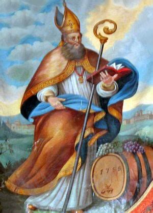 Saint Othmar Of St Gallen With Abbot And Wine Barrel Gallery Katakombe