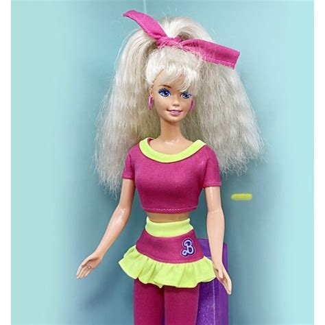 Conjunto Para Barbie Aeróbica Linha Esporte Total Estrela Mattel