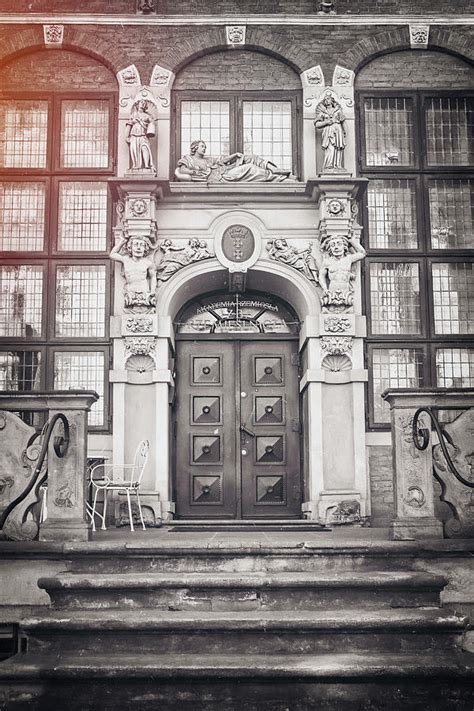 Beautiful Doorways Of Gdansk Poland Vintage Photograph By Carol Japp