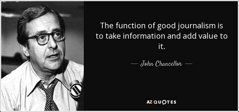 TOP 9 QUOTES BY JOHN CHANCELLOR | A-Z Quotes