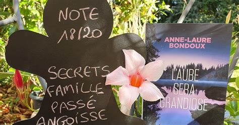 Les lectures de Mylène L Aube sera grandiose de Anne Laure Bondoux